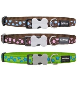 RedDingo ster/stip halsband 20mm 31-47cm