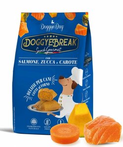 DoggyeBreak Zalm, pompoen en wortel