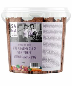 Sanadog kauwsticks kalkoen-rund
