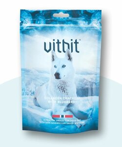 Vitbit collageen crackers met bosbes