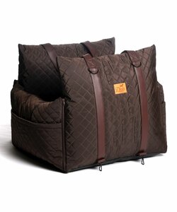 Dogs & Co autostoel Royal bruin quilt
