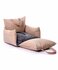 Dogs & Co autostoel Royal taupe quilt